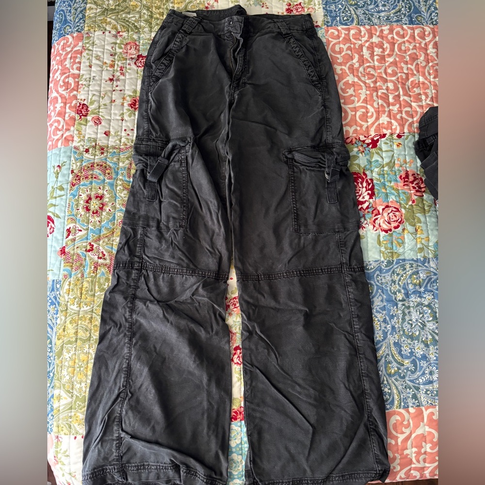 American Eagle Dark Cargo Pants